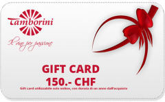 Gift Card 150.- CHF - Tamborini Carlo SA - -